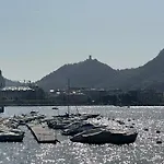 Front View On Viale Geno كومو